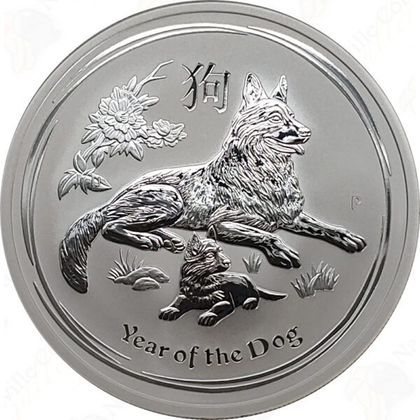 2018 Australia 2-oz Lunar Series 2 Year of the Dog