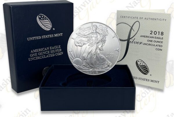 2018-W Burnished Uncirculated Silver Eagle