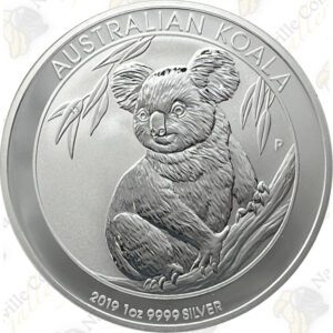 Australian Silver Koala Coins (No Privy Mark)