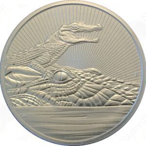 2019 Australia 10-oz Next Generation .9999 fine silver Crocodile