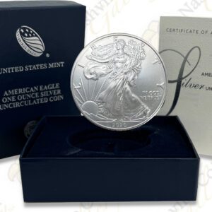 2020-W Burnished Uncirculated Silver Eagle