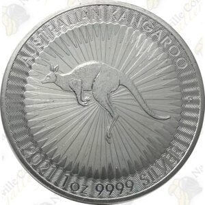 2021-P AUSTRALIA 1 OZ .9999 FINE SILVER KANGAROO