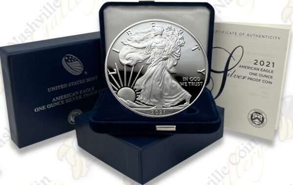2021 (Type 1) 1-oz Proof American Silver Eagle