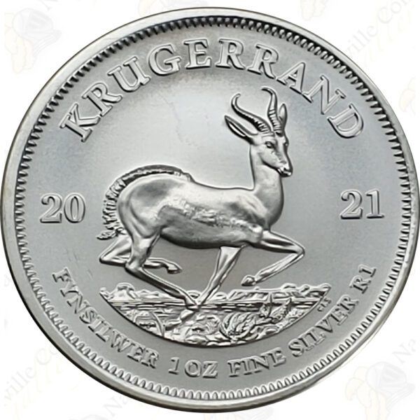 2021 South Africa 1 oz .999 fine silver Krugerrand