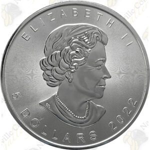 2022 Canada 1 oz .9999 fine silver Maple Leaf