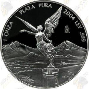2004 Mexico 1 oz Proof Silver Libertad
