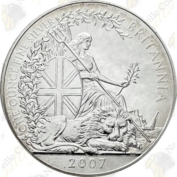 2007 Great Britain Silver Britannia – 1 oz – Uncirculated