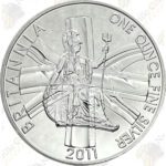 2011 Great Britain Silver Britannia – 1 oz – Uncirculated