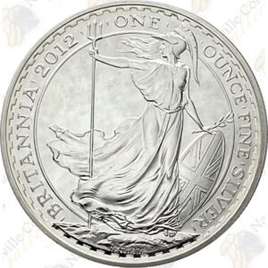2012 Great Britain 1 oz .999 fine silver Britannia