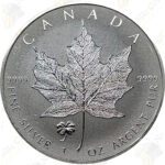 2016 Canada 1 oz Silver Maple Leaf (Shamrock Privy)