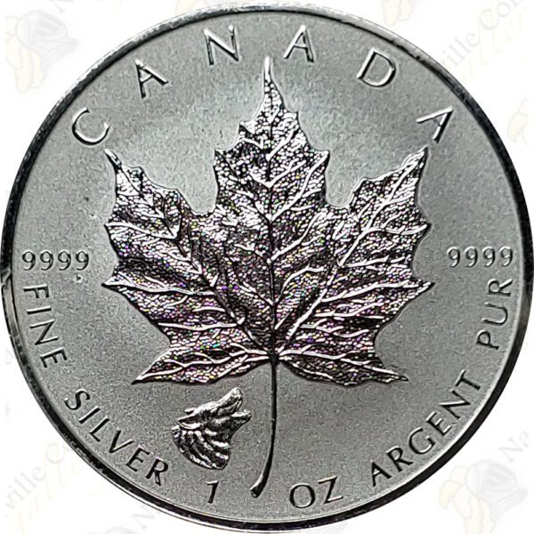 2016 Canada 1 oz Silver Maple Leaf (Wolf Privy)