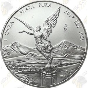 2017 MEXICAN 1 OZ .999 FINE SILVER LIBERTAD