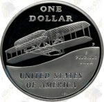2003 First Flight Commemorative Silver Dollar