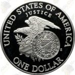 1998-S Robert F. Kennedy Proof Silver Dollar (Box &amp; COA)