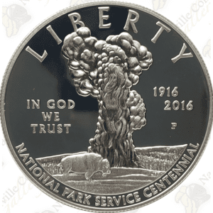 2016 National Parks Commemorative Silver Dollar