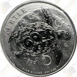 2016 2 oz Niue .999 Fine Silver Hawksbill Turtle