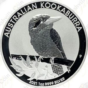 2021 Australian Kookaburra - 1 ounce .9999 Fine Silver