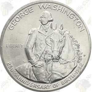 1982 George Washington Uncirculated Silver Half Dollar