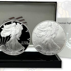 2006-W 20th Anniversary 3-Coin Proof Silver American Eagle Set