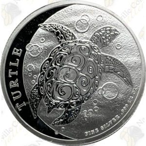 2017 1/2 oz Niue .999 Fine Silver Hawksbill Turtle