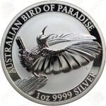 2018 Australia 1 oz .9999 silver Bird of Paradise