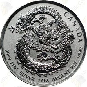 $50 Fine Silver Coin – Year of the Dragon