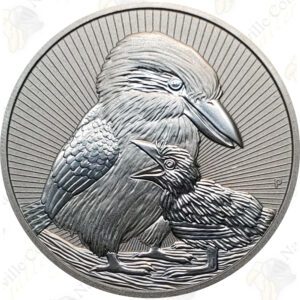 2020 Australia 2 oz .999 fine silver Kookaburra