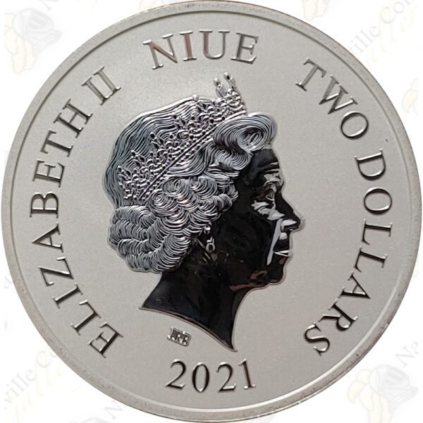 2021 Niue 1 oz silver Lord of the Rings: "The One Ring"