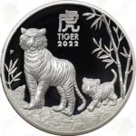 2022 Australia 1 oz .9999 fine silver Year of the Tiger (Proof)