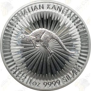 2022-P AUSTRALIA 1 OZ .9999 FINE SILVER KANGAROO