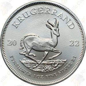 2022 South Africa 1 oz .999 fine silver Krugerrand