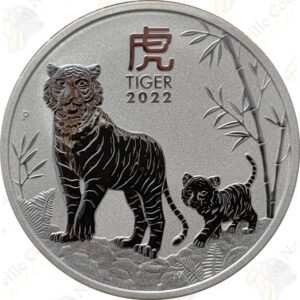 2022 Australia 1-oz Lunar Series 3 Year of the Tiger