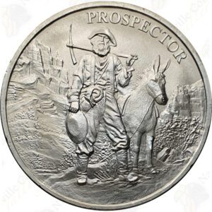 Elemetal 1 oz .999 fine silver Prospector