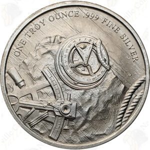 Elemetal 1 oz .999 fine silver Prospector