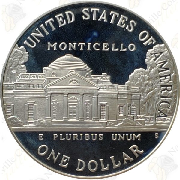 1993 Thomas Jefferson Proof Silver Dollar