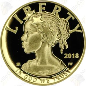 2018-W $10 Gold American Liberty