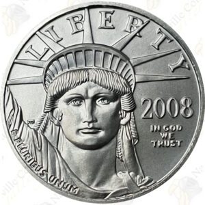 1/4 oz American Platinum Eagle, BU Random Date