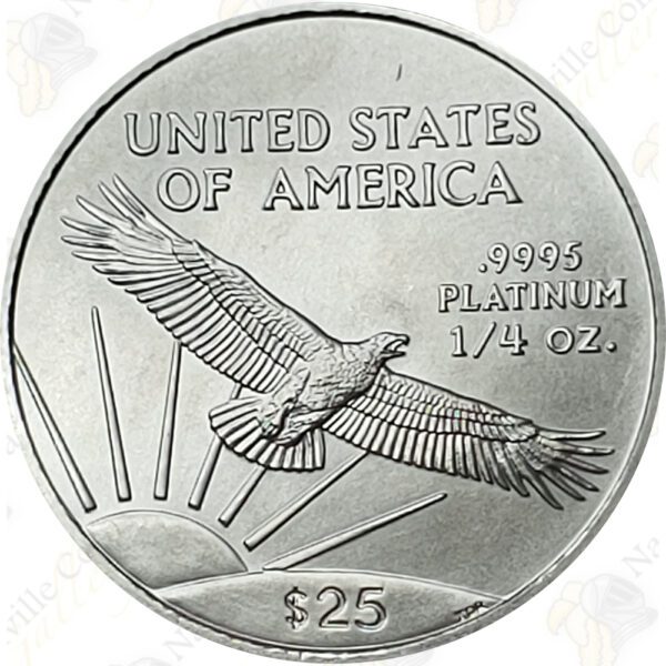 American Platinum Eagle, 1/4 oz. BU Random Date