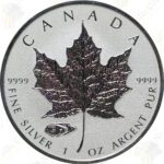 2016 Canada 1 oz. Silver Maple Leaf (Tank Privy)