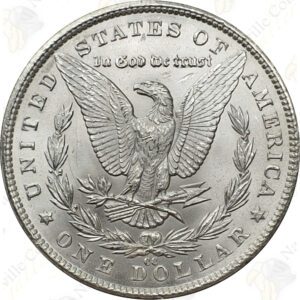 1881-CC Morgan Silver Dollar, Raw Uncirculated