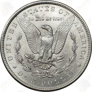 1882-CC Morgan Silver Dollar, Raw Uncirculated