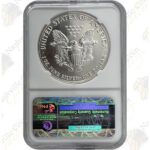 1986 American Silver Eagle - NGC MS69