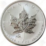2000 Canada Reverse Proof Maple Leaf with Dragon Privy