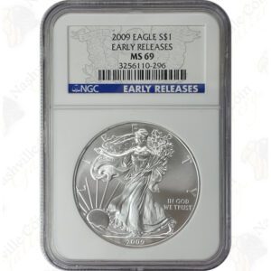 2009 American Silver Eagle -- NGC MS69 Early Releases