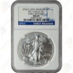 2011 American Silver Eagle -- NGC MS69 Early Releases