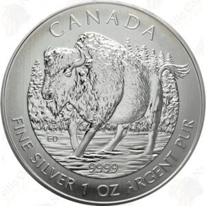 Canadian "Wildlife" 1 oz Coins