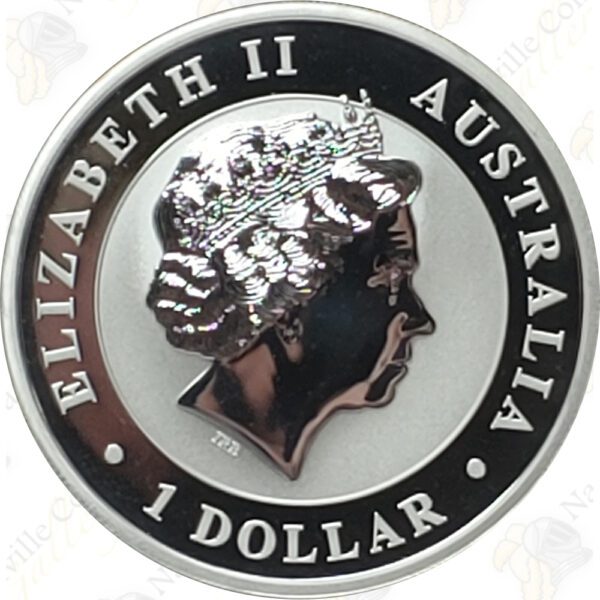 2018 Australia 1 oz .9999 fine silver Koala with Dog Privy