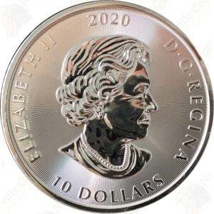 2020 Canada 2 oz .9999 fine silver Kraken