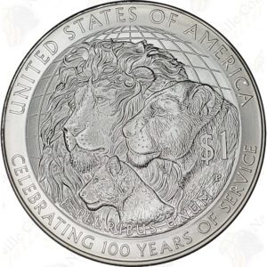 2017 Lions Club Commemorative Uncirculated Silver Dollar