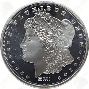 Sunshine Mint 1 oz .999 fine silver "Morgan" round